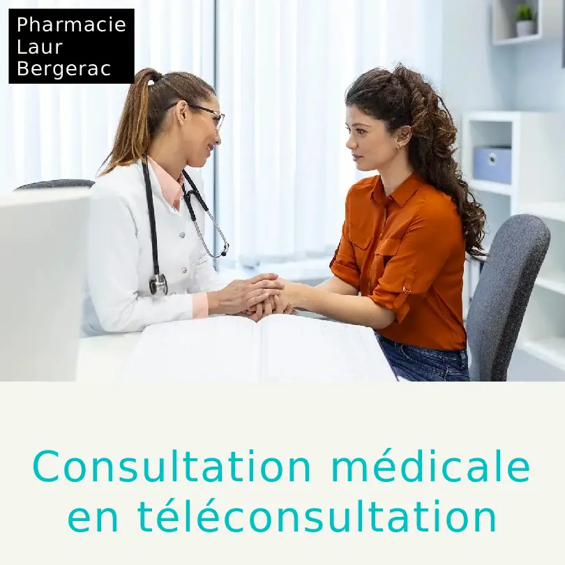 Téléconsultation médicale pharmacie Bergerac