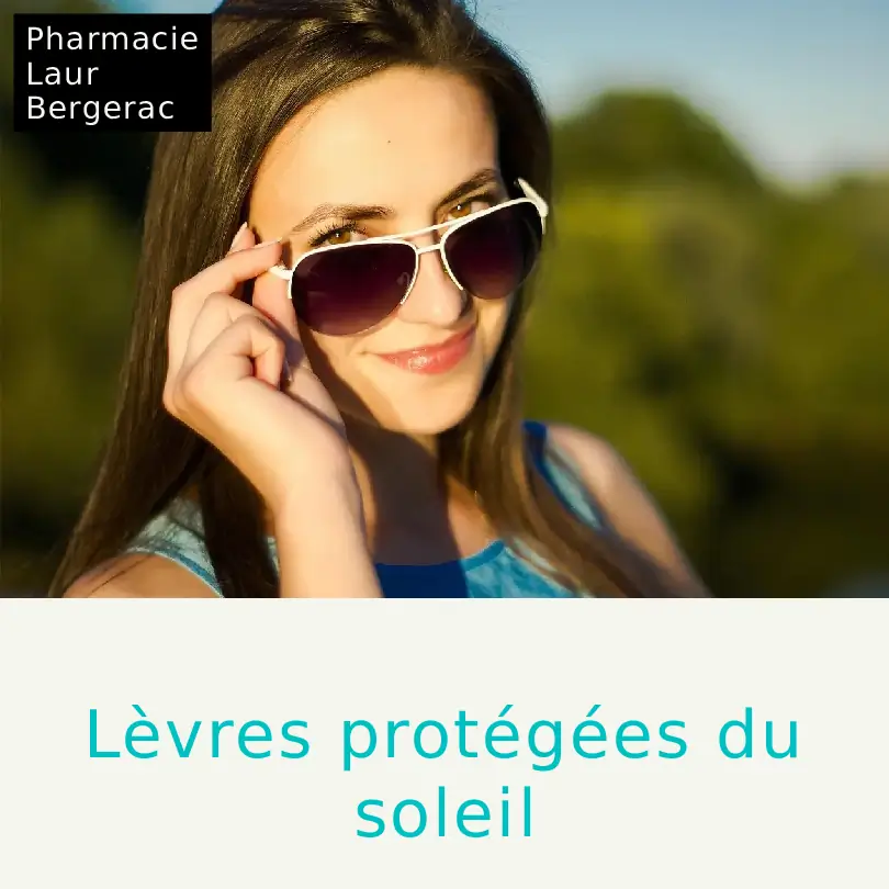 Protection lèvres soleil stick UV pharmacie Bergerac