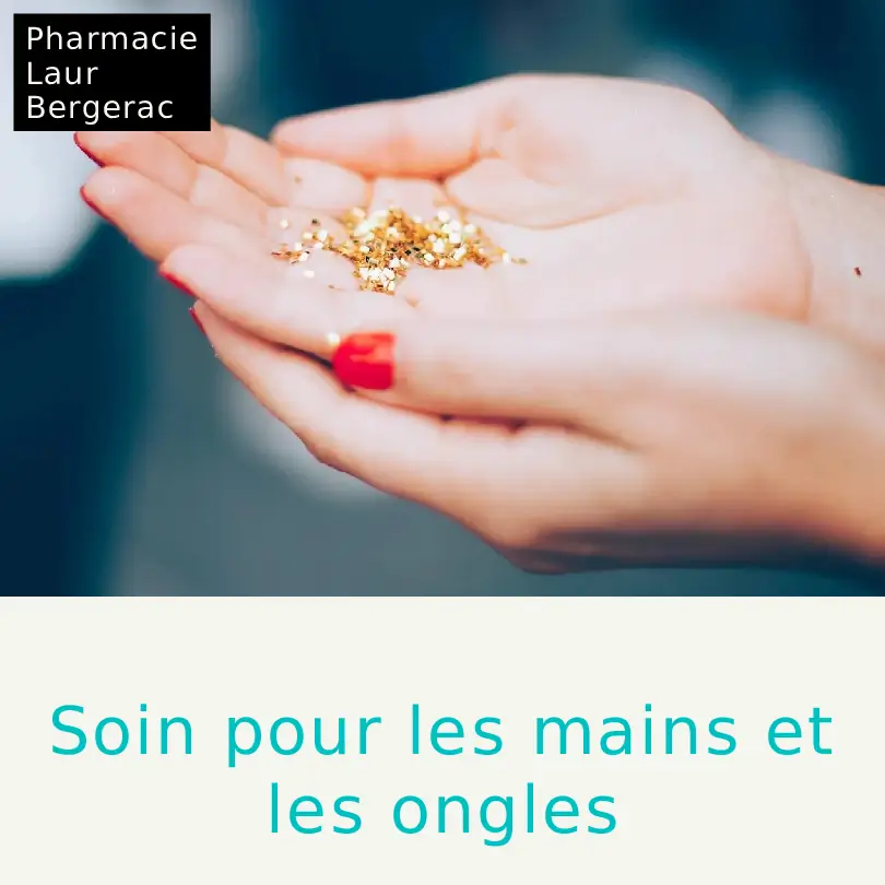 Soin mains ongles crème nourrissante pharmacie Bergerac