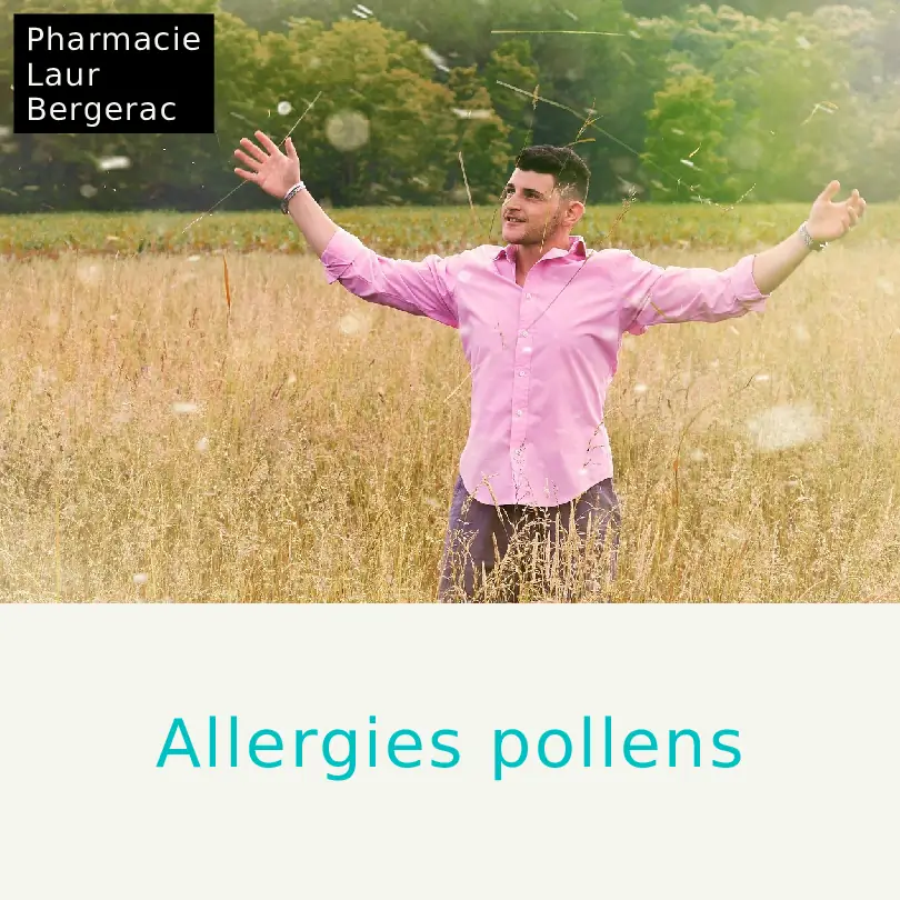Allergies pollens spray nasal antihistaminique pharmacie Bergerac