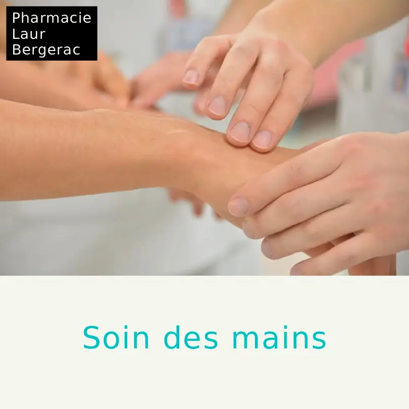 Crème mains nourrissante pharmacie Bergerac