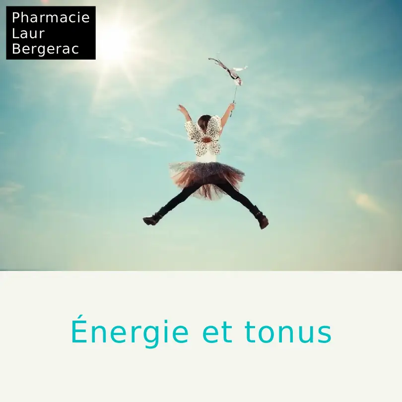 Énergie tonus gommes comprimés pharmacie Bergerac