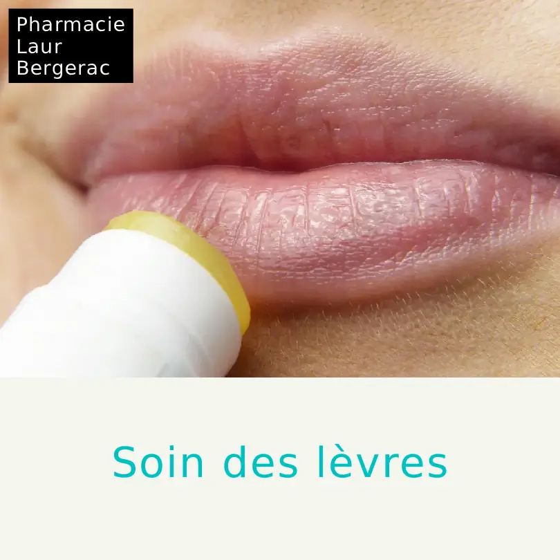 Soin lèvres protection UV pharmacie Bergerac