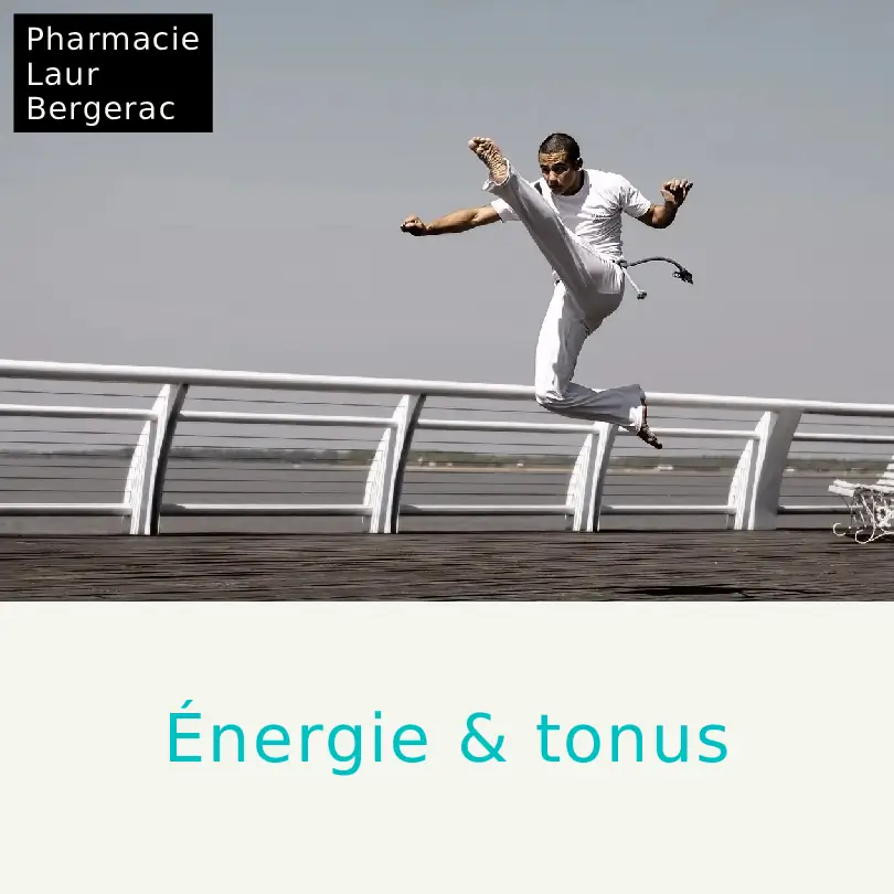 Énergie tonus gommes comprimés pharmacie Bergerac