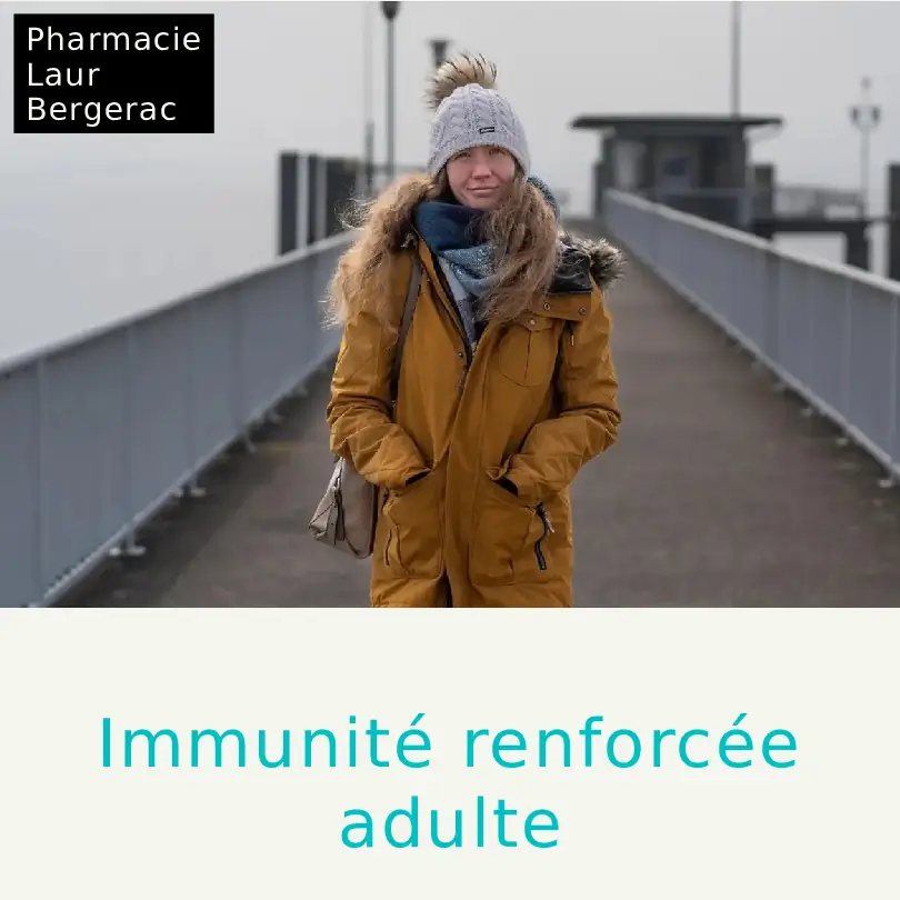 Immunité adulte vitamines minéraux pharmacie Bergerac