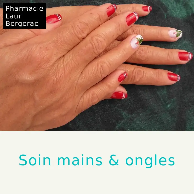Soin mains ongles crème nourrissante pharmacie Bergerac