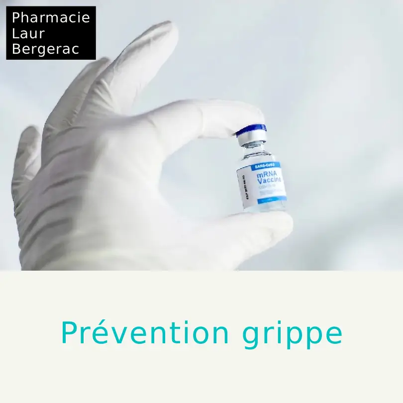 Prévention grippe vaccination compléments hiver pharmacie Bergerac