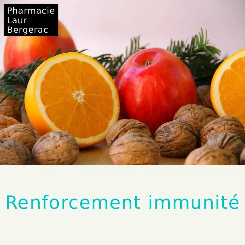 Compléments vitamines minéraux renforcement immunité hiver pharmacie Bergerac