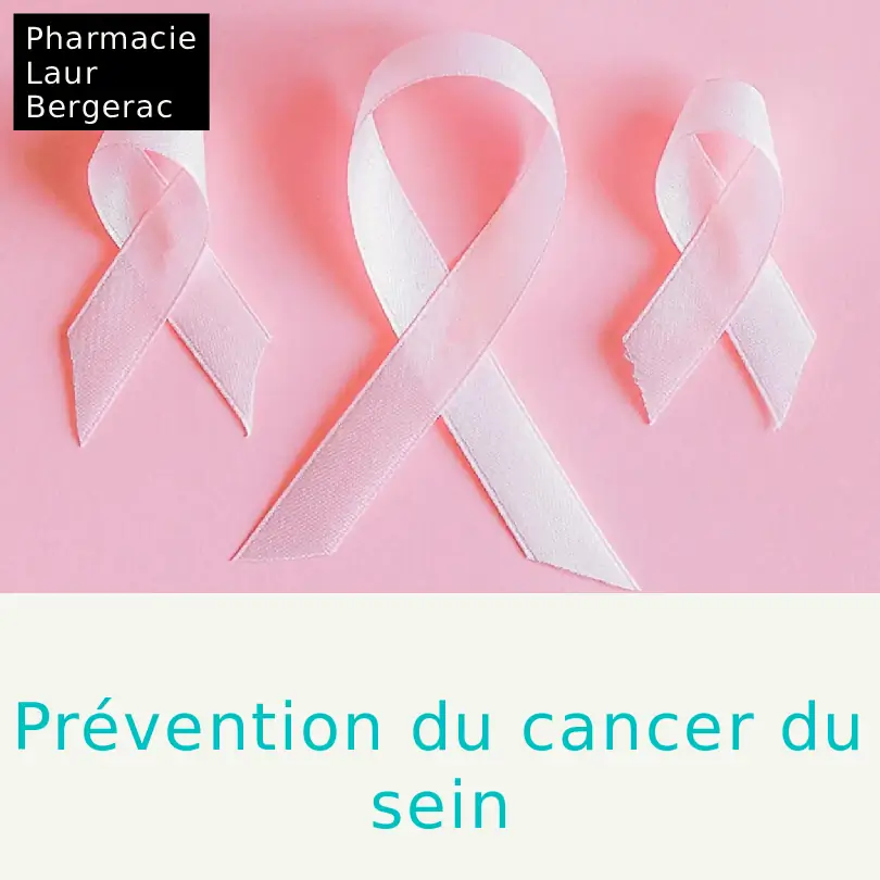 Prévention cancer du sein dépistage pharmacie Bergerac
