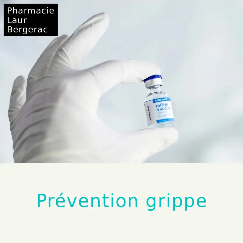 Prévention grippe vaccination compléments immunité pharmacie Bergerac