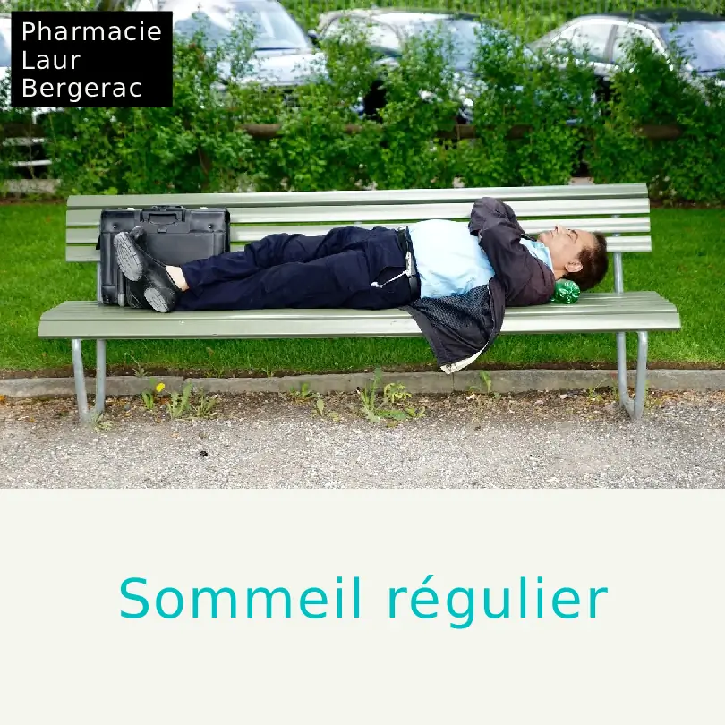Sommeil régulier plantes relaxantes mélatonine pharmacie Bergerac